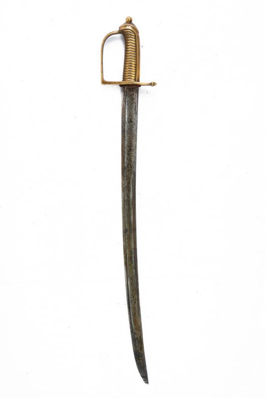 Sabre briquet del periodo di Ferdinando IV