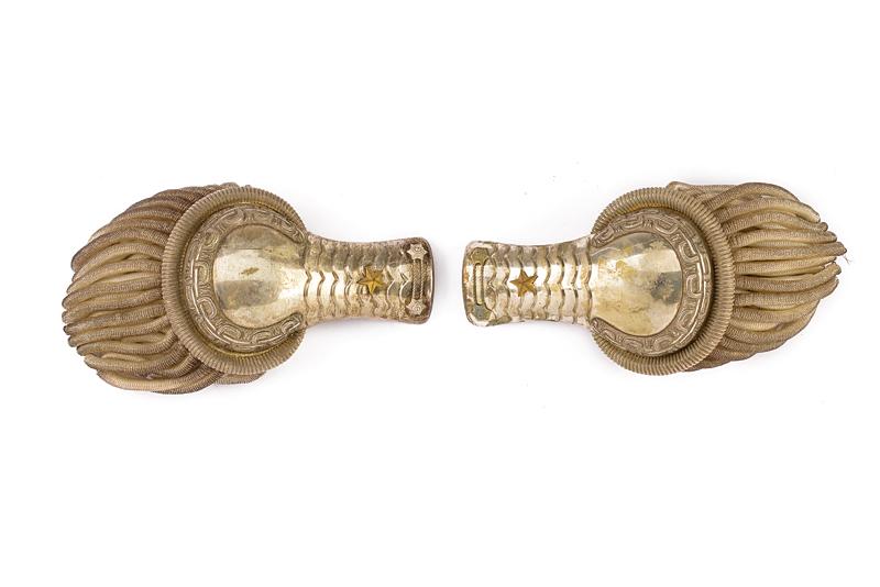 Paio di spalline da generale