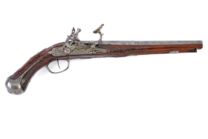 Pistola alla fiorentina a pietra focaia del maestro CR