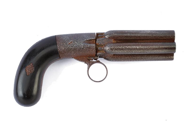 Pepperbox revolver a luminello