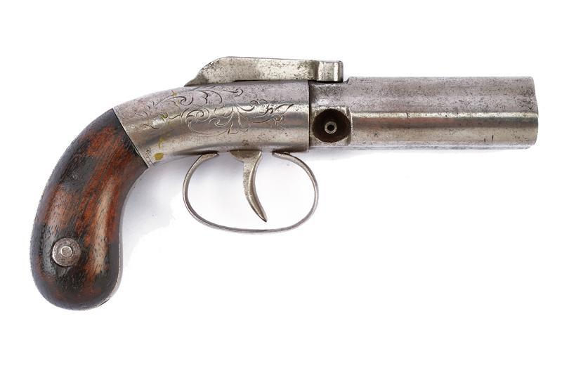 Manhattan Pepperbox revolver a tre colpi