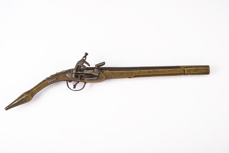 Pistola alla morlacca a pietra focaia