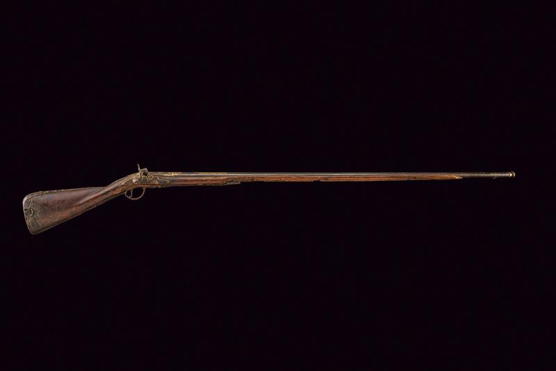 Fucile a luminello con bella canna orientale
