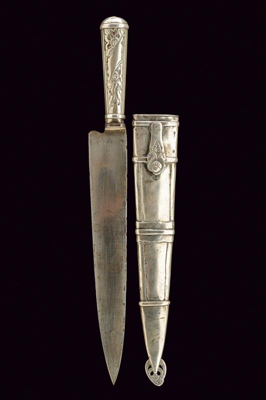 Coltello da gaucho in argento
