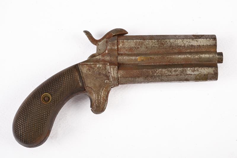 Pistola a spillo con canne girevoli