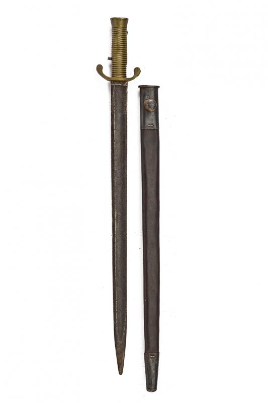 Baionetta mod. 1843 per carabina Brunswick