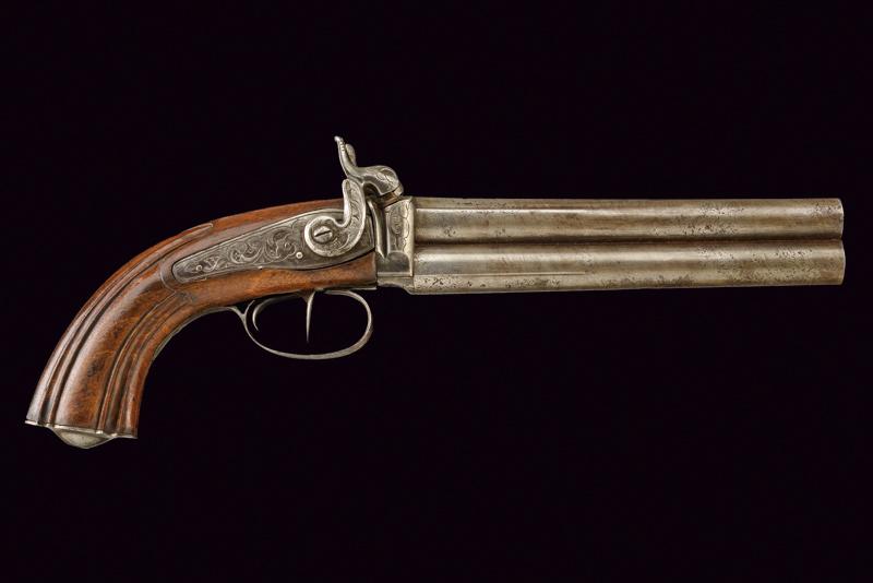 Pistola a luminello a due canne sovrapposte