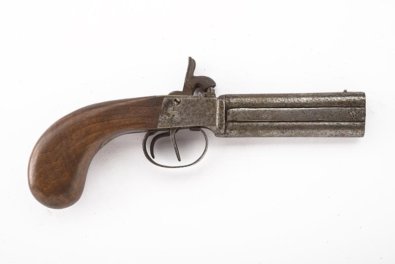 Pistola a luminello a due canne