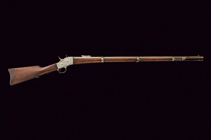 Remington Rolling Block Full Stock military rifle