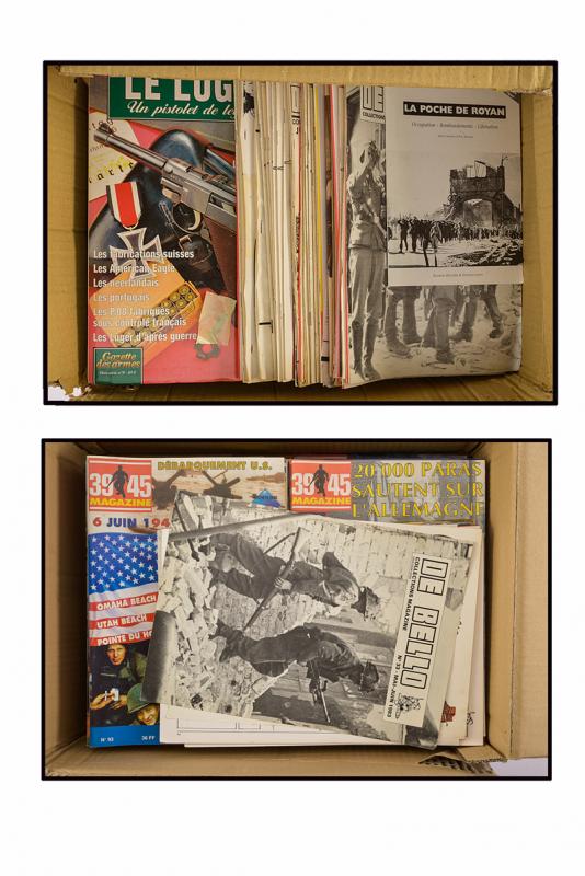 Piccola collezione di pubblicazioni di militaria