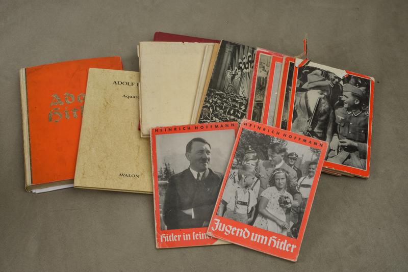 Piccola collezione tredici volumi d'epoca su Adolf Hitler