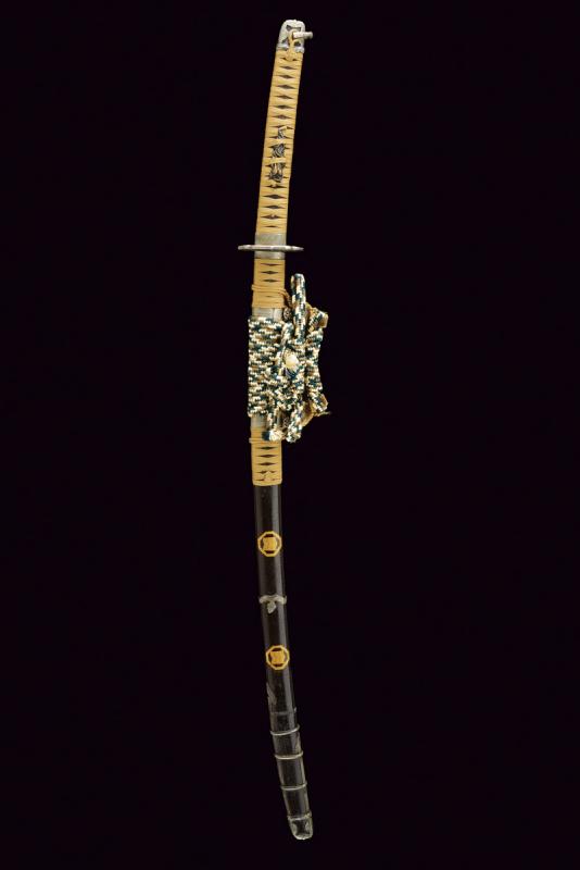 Katana con montatura da Tachi attribuita a Fujishima Tomoshige