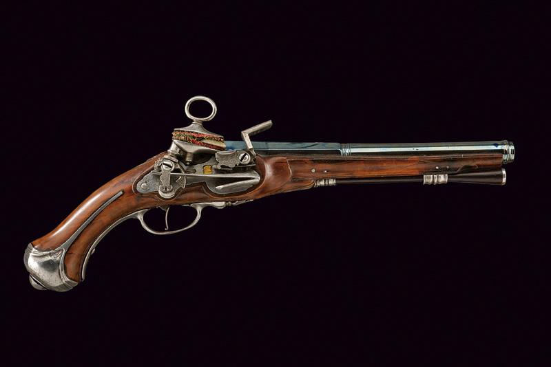 Pistola a pietra focaia alla micheletta