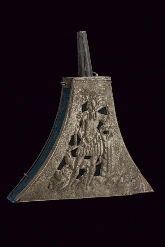 Fiasca da polvere in stile del XVII secolo