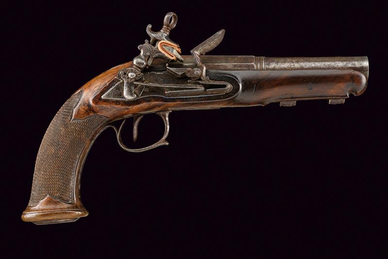 Pistola a pietra focaia alla micheletta
