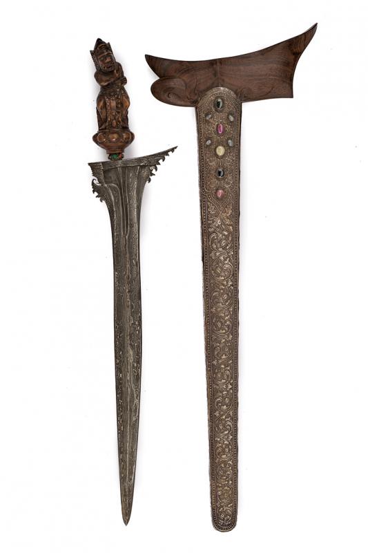 Grande Kris con effige di Ravana