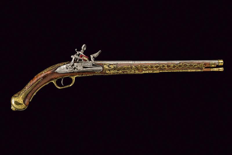 Pistola da fonda a pietra focaia alla romana del maestro GBP