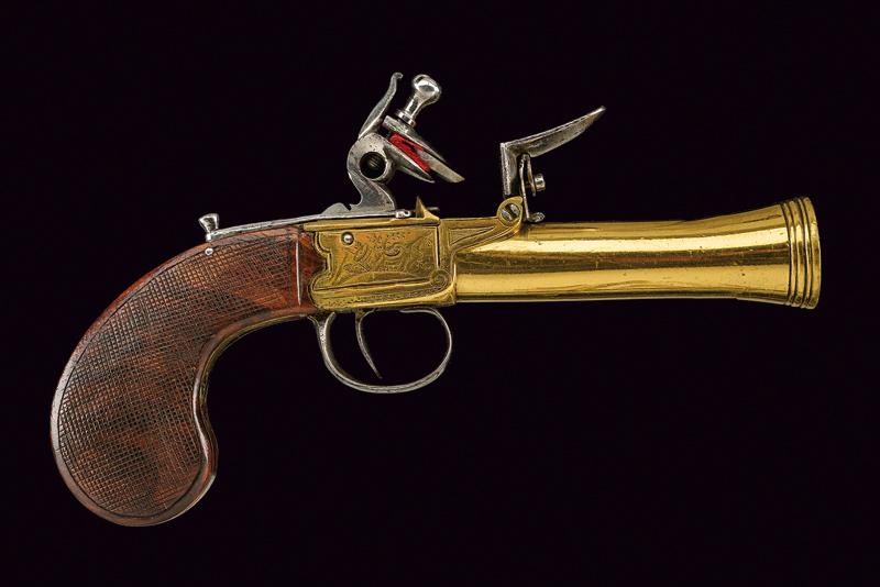 Pistola a pietra focaia da marina