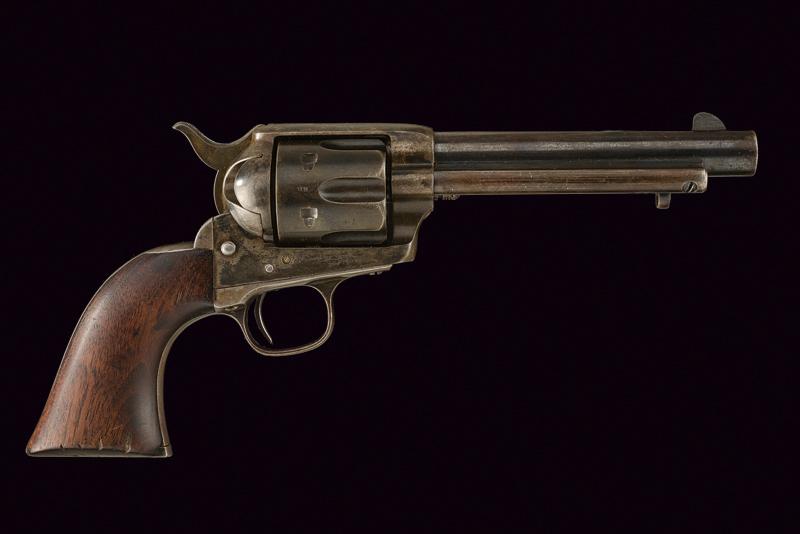 Interessante Colt Single Action Army Revolver Artillery con timbri militari