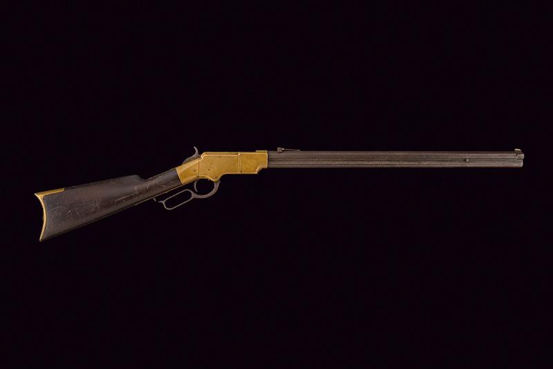 Raro Brass Frame Henry Rifle