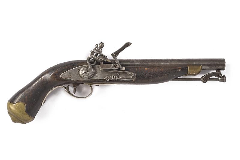 Pistola a pietra focaia - replica moderna