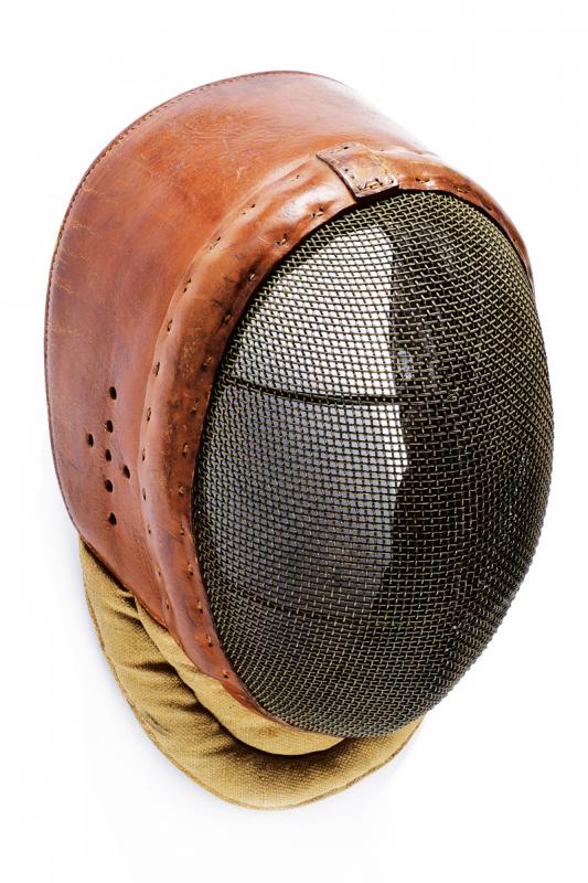 Maschera da scherma appartenuta a Giovanni Battista Breda