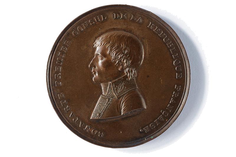 Medaglia omaggio della città di Lille a Napoleone I