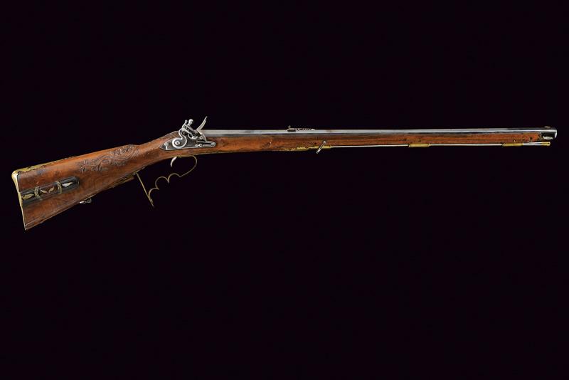 Carabina a pietra focaia da tiro composita di Schlaegl