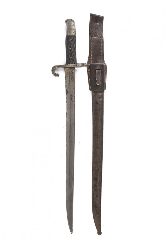 A Werndl 1873 model bayonet