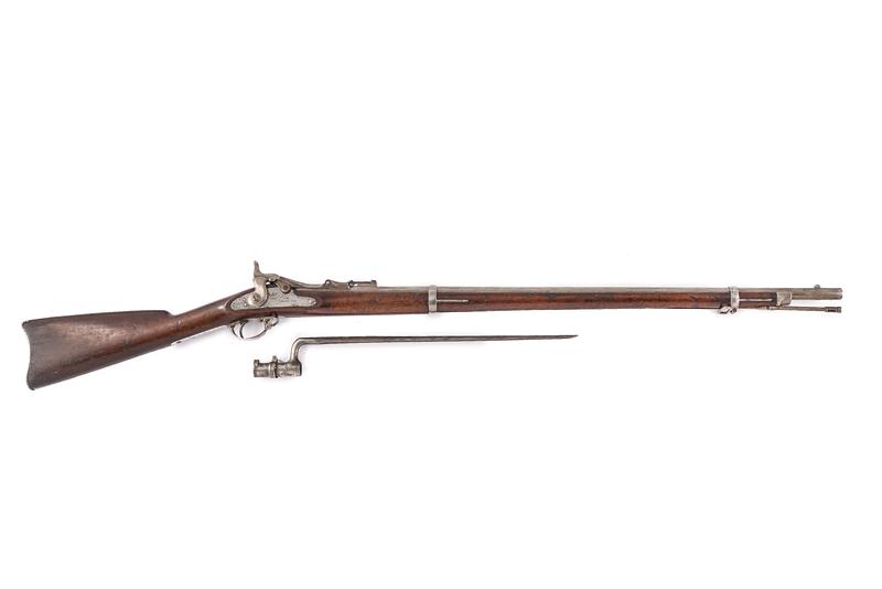 Fucile a retrocarica Springfield Trapdoor mod. 1870 con baionetta