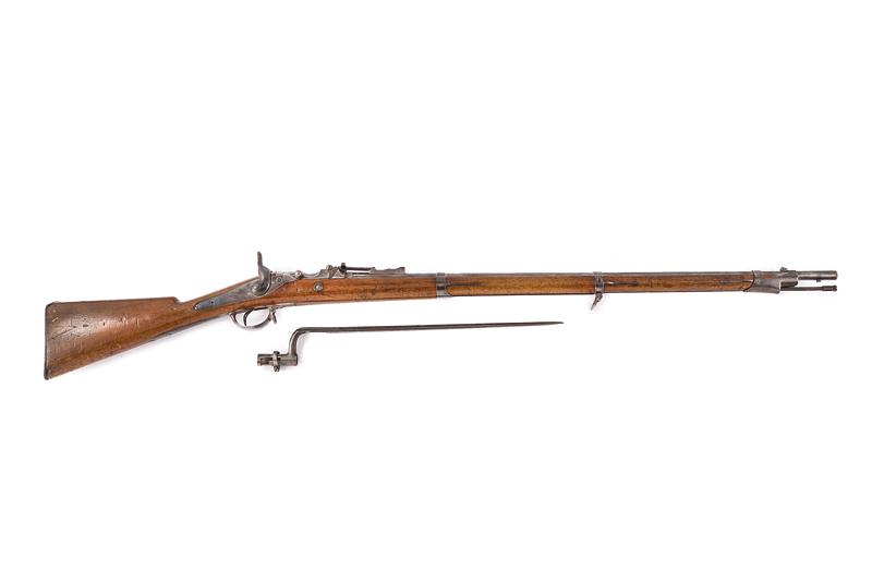 Fucile Albini-Breandlin a retrocarica mod. 1867 con baionetta