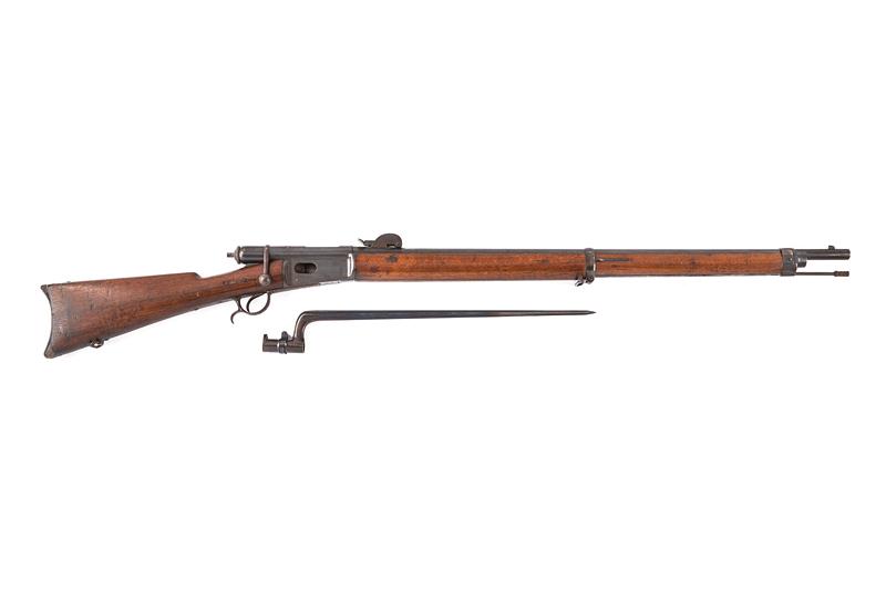 Fucile Vetterli mod. 1878 con baionetta a ghiera