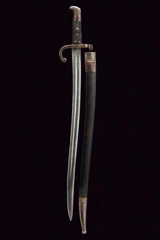 Baionetta modello 1867 con fodero