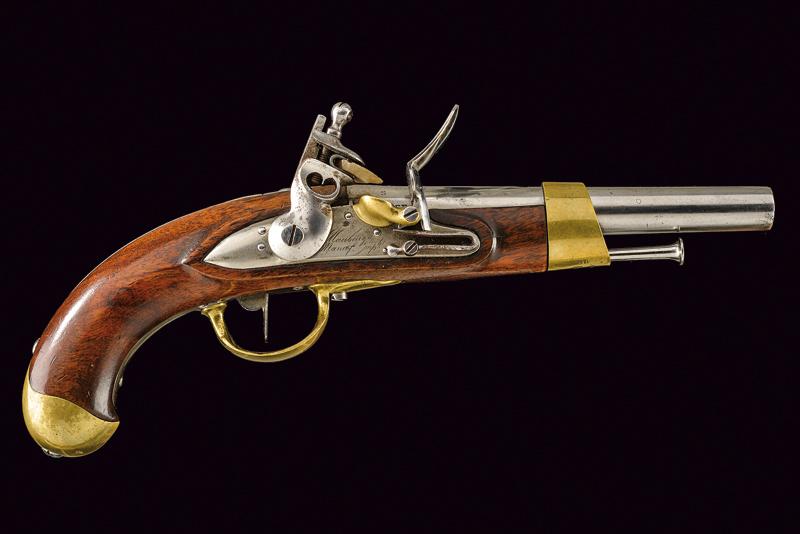 Pistola a pietra focaia An XIII
