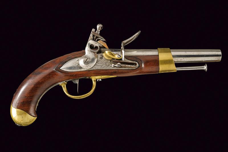 Pistola a pietra focaia An XIII