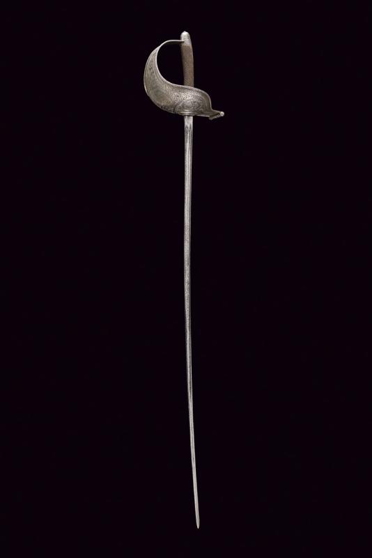Bella sciabola incisa firmata C. Collini