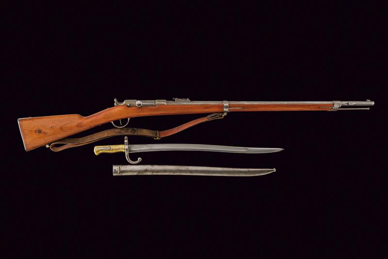 Fucile Chassepot mod. 1866 con baionetta