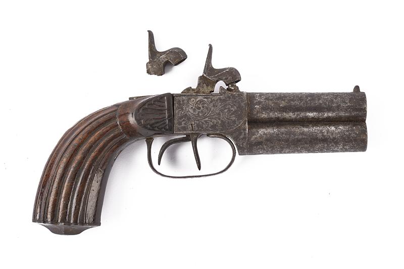 Pistola a luminello a due canne