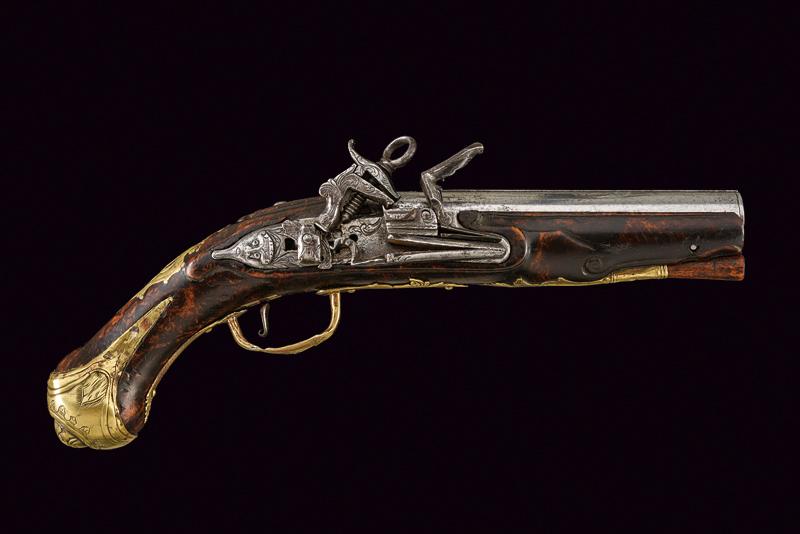 Pistola a pietra focaia alla romana