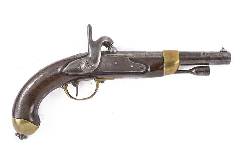 Pistola da cavalleria a luminello mode. 1822 T bis