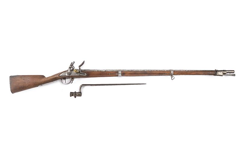 Fucile da granatieri Mod. 1822 con baionetta