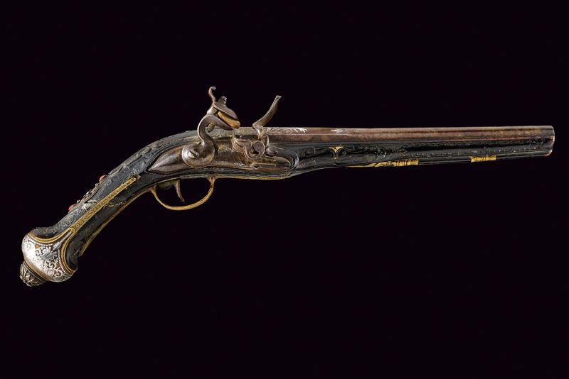 Pistola a pietra focaia