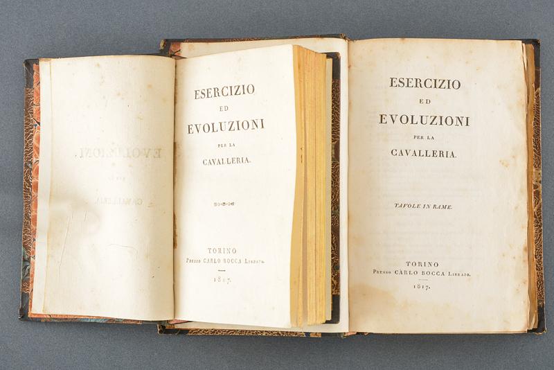 "ESERCIZI ED EVOLUZIONI PER LA CAVALLERIA"