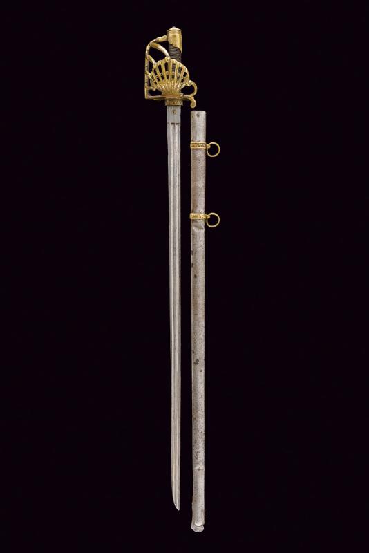 Rara sciabola da guardia del corpo a cavallo epoca Ferdinando I e II