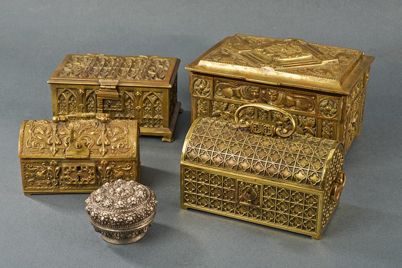 Lotto di quattro portagioie