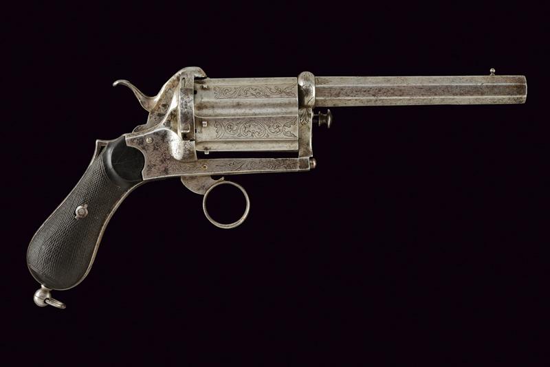 Interessante revolver pepperbox a spillo