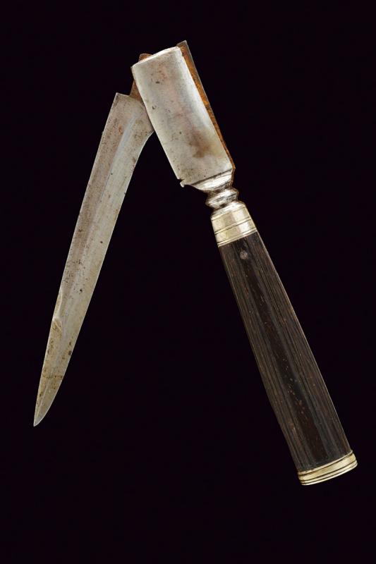 Raro coltello pieghevole