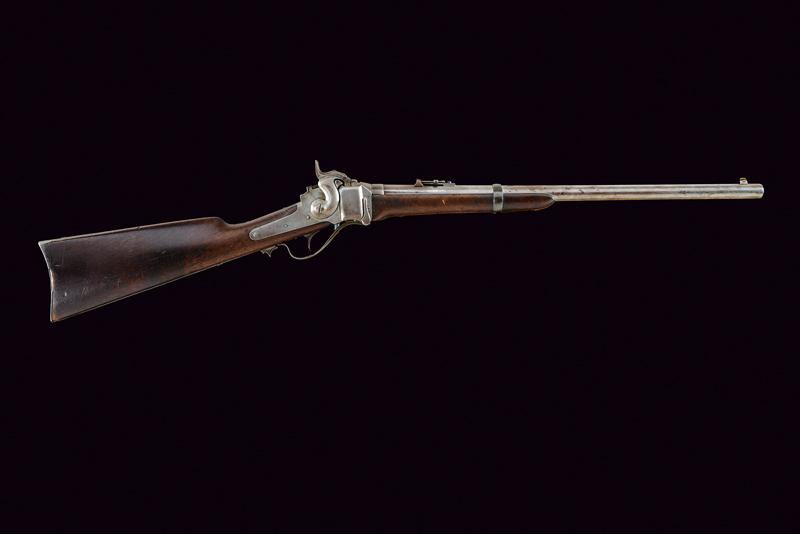 Sharps New Model 1859 Carbine convertita a cartuccia metallica