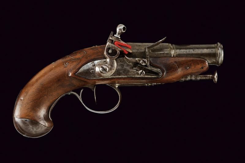 Pistola da viaggio a pietra focaia