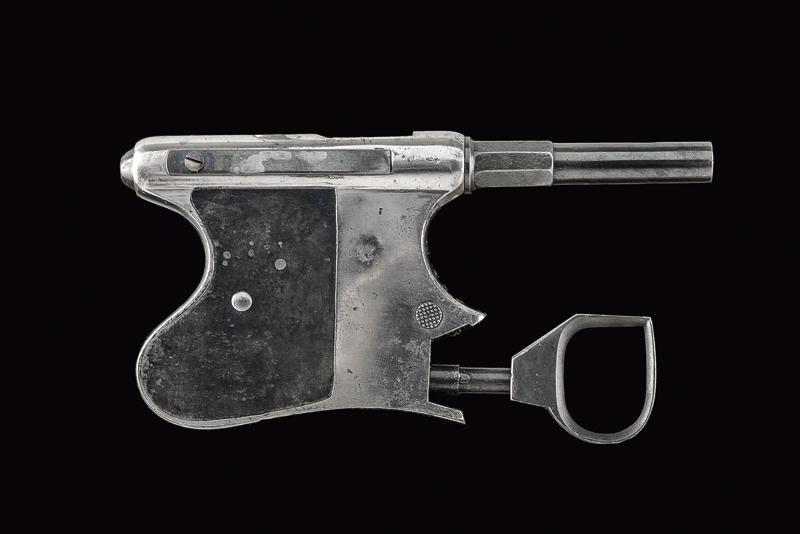 Rara pistola con sistema Tribuzio